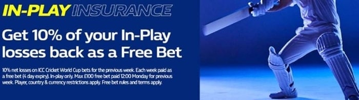 william hill cricket betting promotion